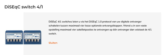 check juiste switch